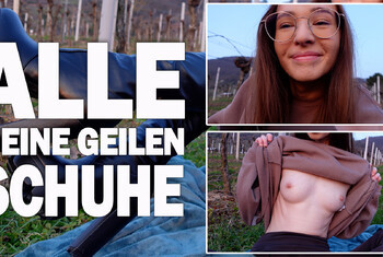 Geiler View! Und noch geilere Schuhe! UND überall Leute!!