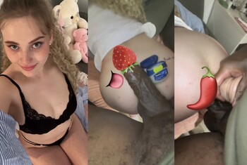 NEUES mega geiles SEX TAPE mit rieeesen Schwanz und gleichzeitig Dildo im Po..
