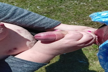 Outdoor Handjob