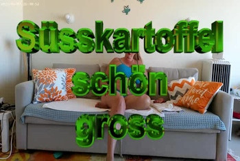 Süsskartoffel – schön  groß