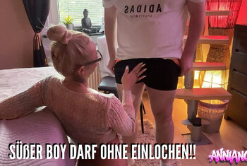 Süßen Boy wuschig gemacht