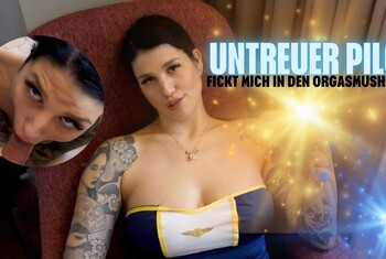 Untreuer Piloten-Ehemann fickt mich in den Orgasmushimmel!