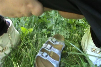 Vorsicht piss auch in Schuhe