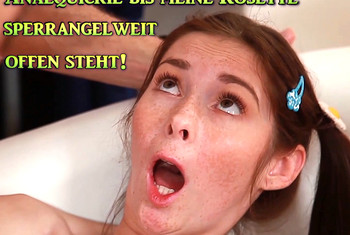 Analquickie bis meine Rosette sperrangelweit offen steht!