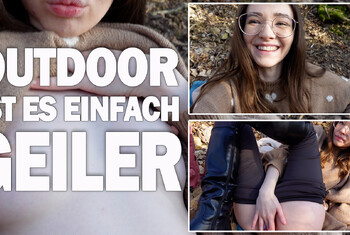 Komm mit mir und meiner Pinken Sonnenanbeterin in Wald