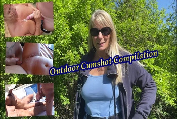 Outdoor Cumshot Compilation