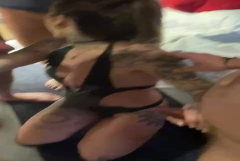 Latex HOTEL privatePARTY GB with Strangers – PART II