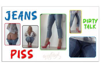 JEANS PISS …. Dirty Talk Finale… und BONUS