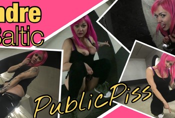 PARKHAUS-PISS – Geil mitten im Parkhaus abgepisst…