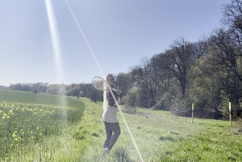 Tennis SEXBOME lass mich mit deinen Bällen spielen