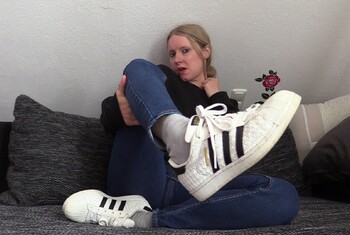 Spritz auf meine Superstar-Sneaker!